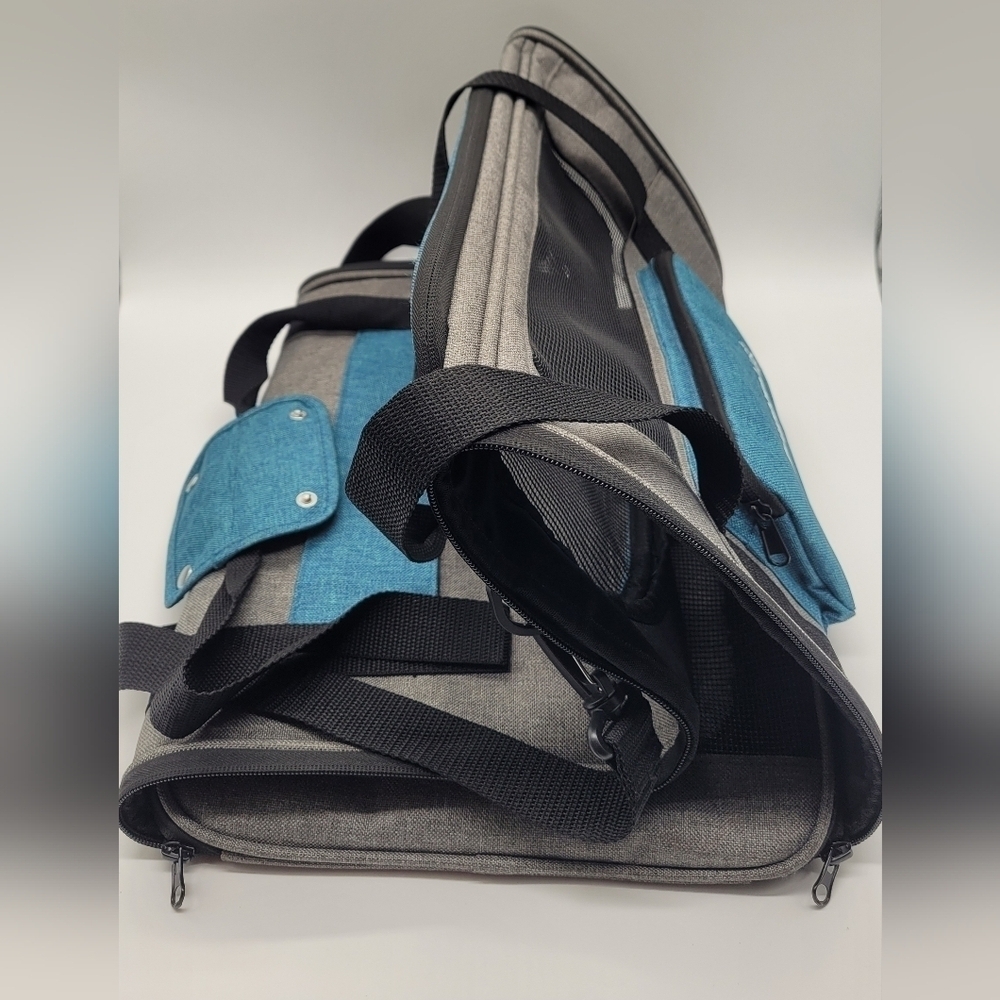 BurgeonNest Cat Carrier for Cats Dogs <20 lbs 17.7"L x 12"W x 12.5"H​​​ - Picture 9 of 9